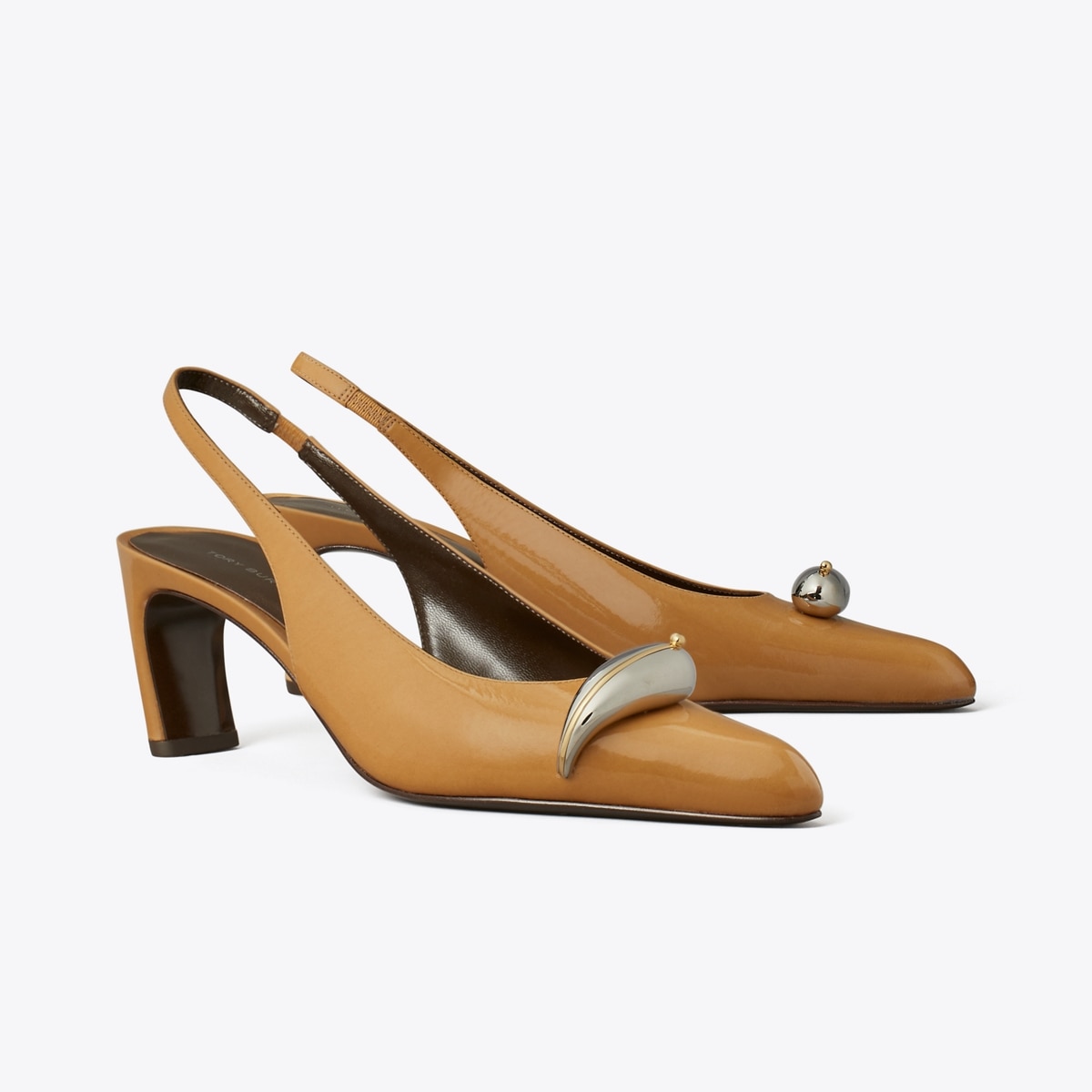 Pierced Slingback Heel