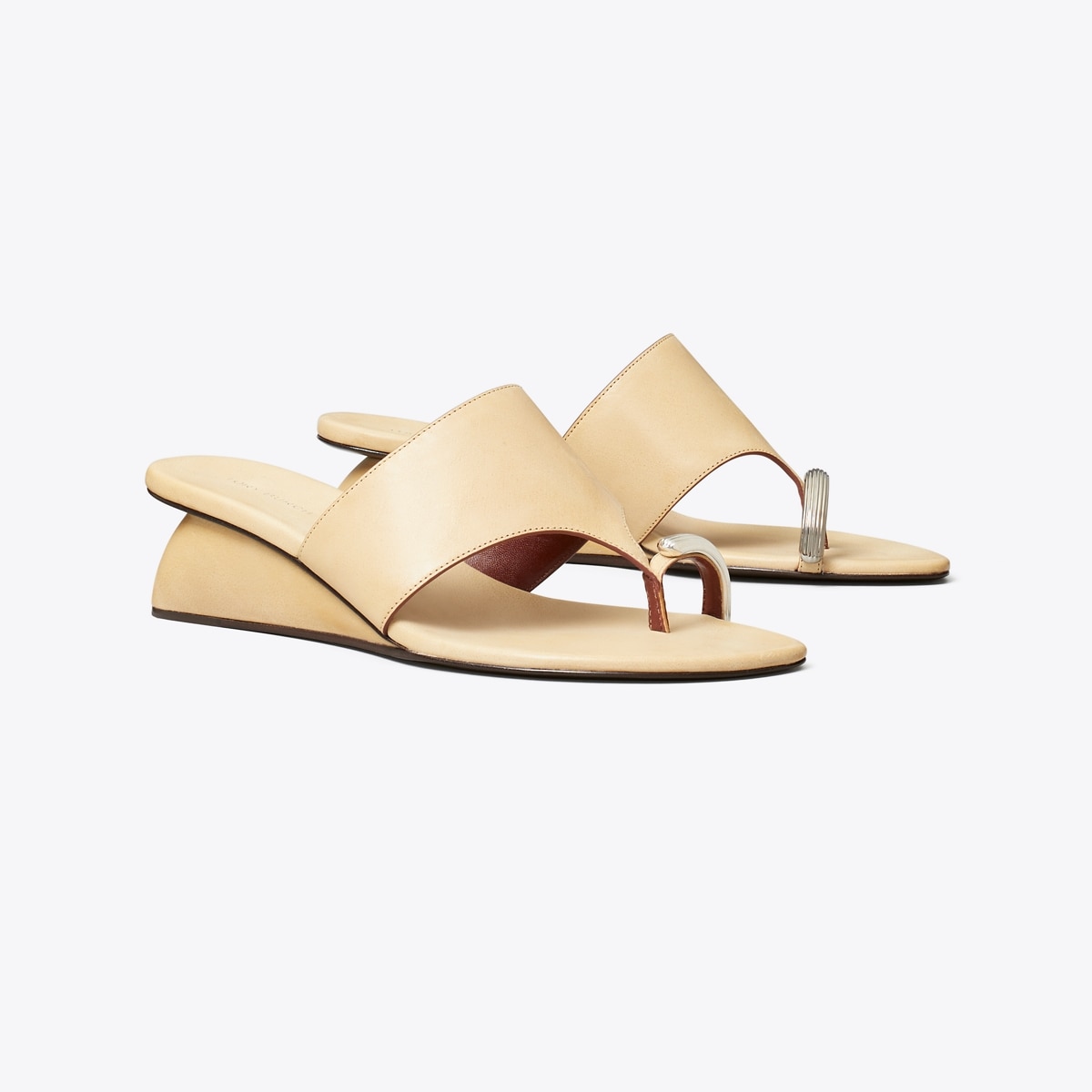 Pierced Wedge Sandal: Women's Designer Sandals | Tory Burch
