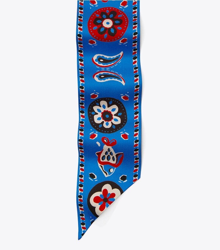 Pisces Dream Silk Ribbon Tie: Women's Accessories | Scarves | Tory Burch UK