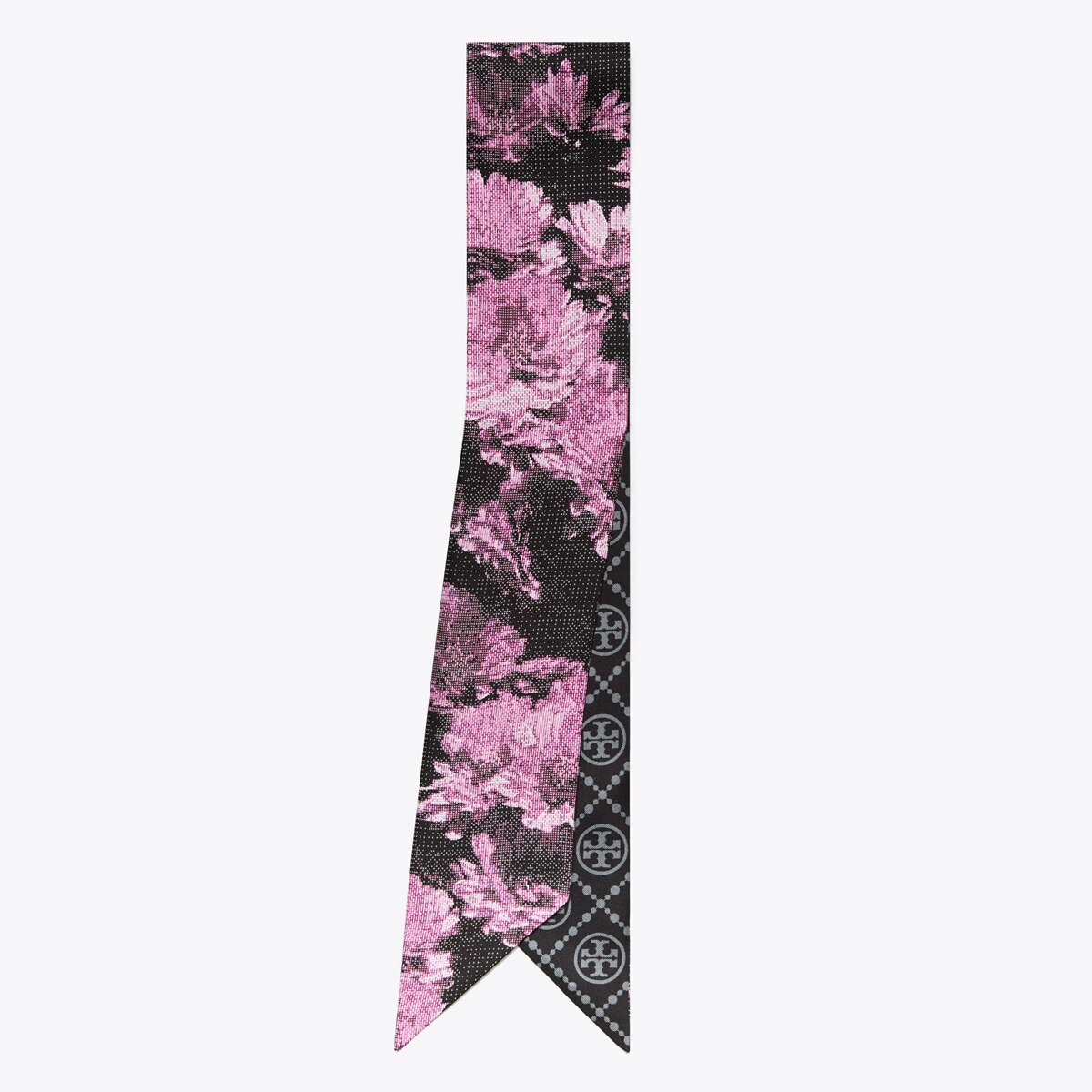 Pixel Flower Ribbon Tie: Women's Designer Scarves | Tory Burch