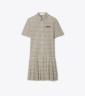 極美品 ToryBurch 2024 ピックステッチゴルフドレス XS 極美品 ToryBurch 2024 ピックステッチゴルフドレス XS ワンピース