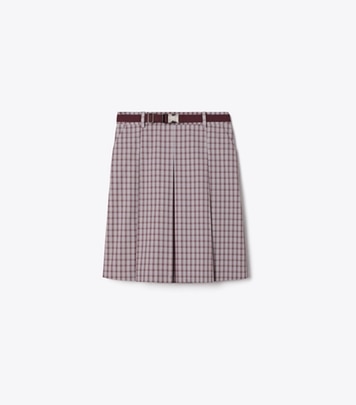 Tech Twill Golf Skirt: Women's Designer Bottoms | Tory Sport