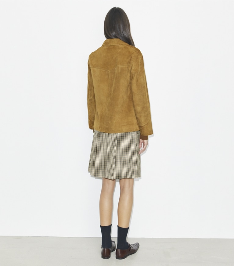 Tory Burch designer ボトムス プレイド ゴルフ スカート in Multi Ivy Plaid front