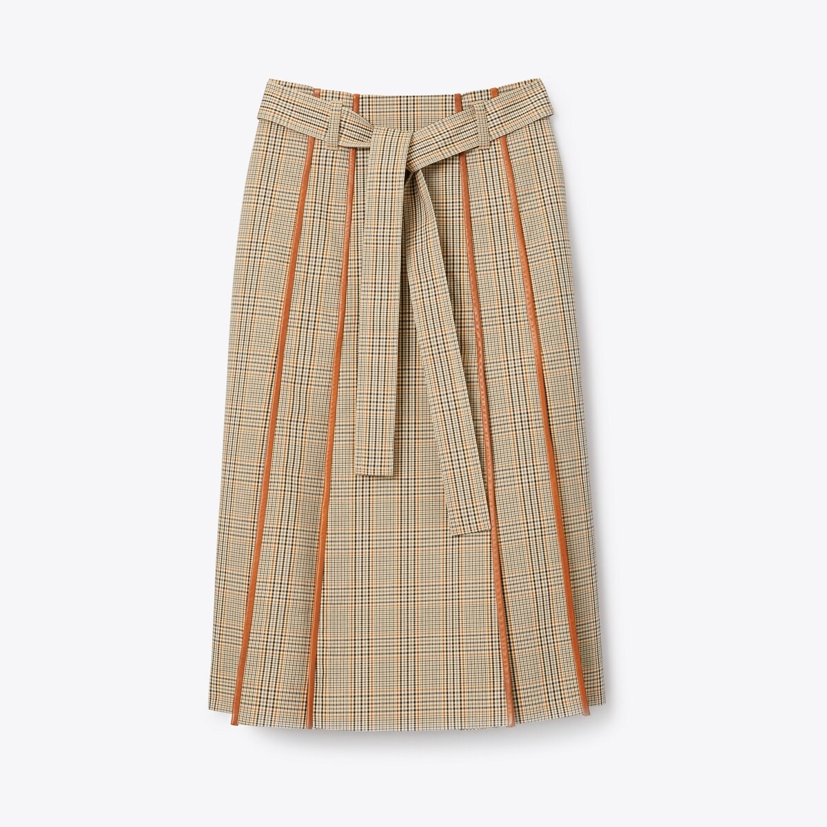 Plaid Pleated Skirt: Women's Designer Bottoms | Tory Burch