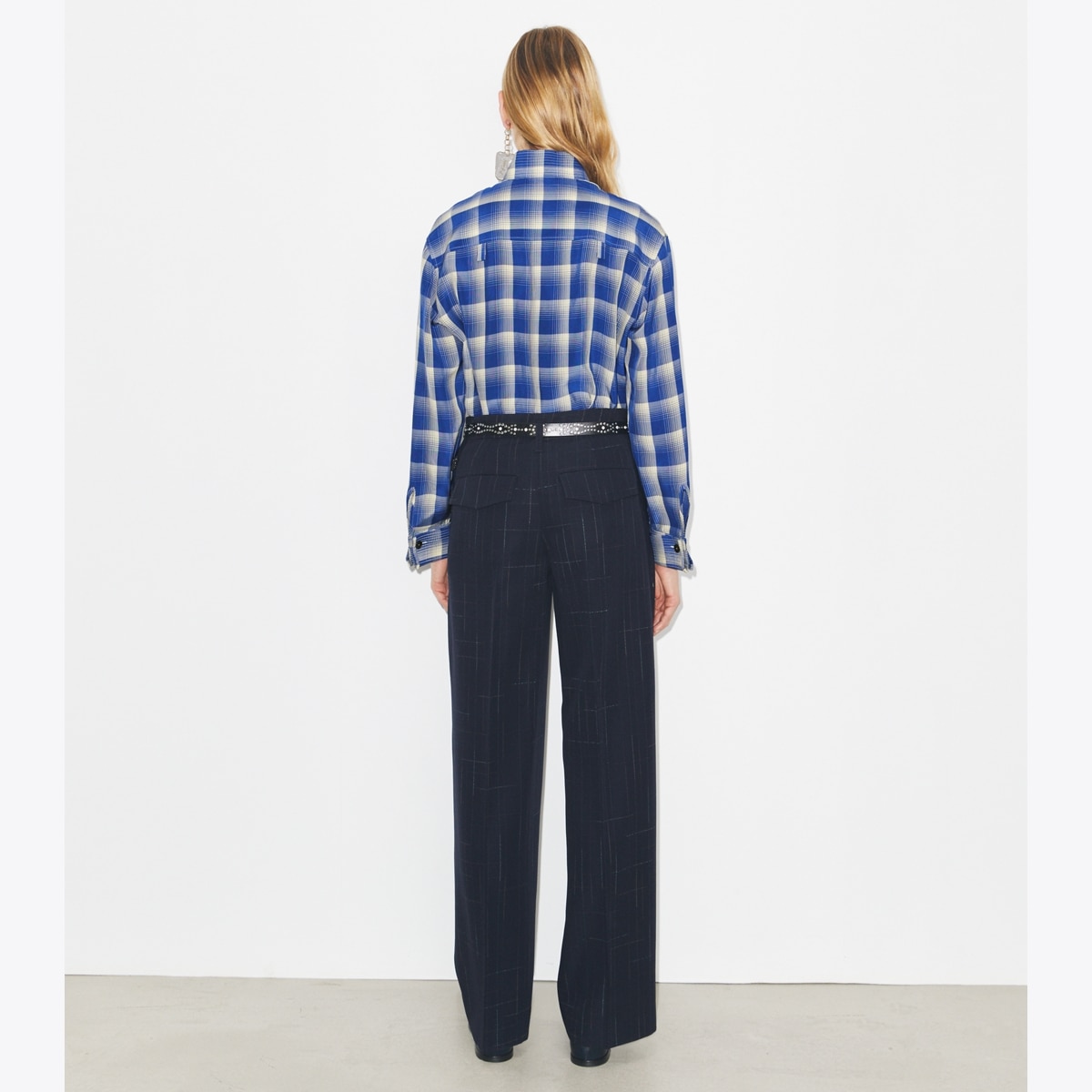 PLAID VISCOSE SHIRT - thumbnail 5