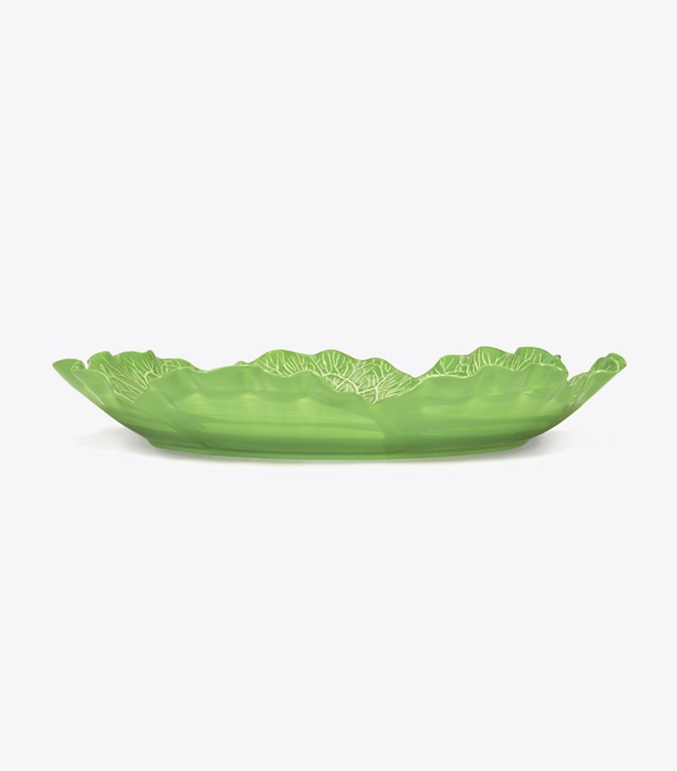 Tory Burch designer vaisselle Plat rond collection Lettuce dans Green groupe