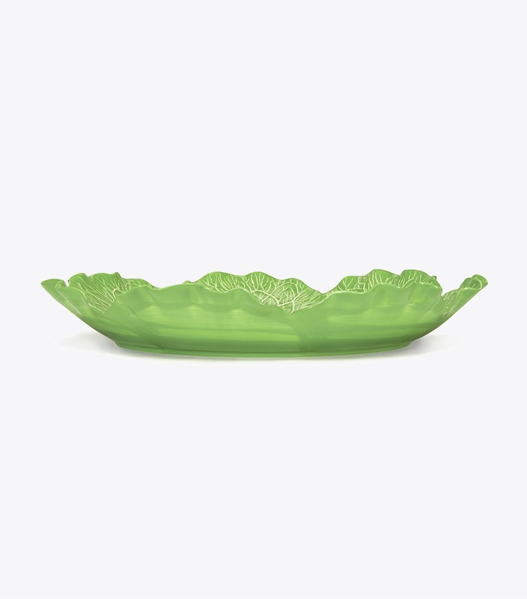 Tory Burch designer vaisselle Plat rond collection Lettuce dans Green groupe