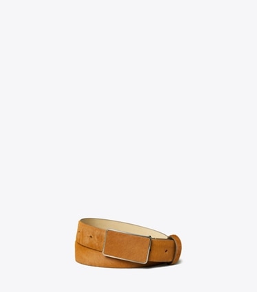 Tory Burch designer ベルト プレートベルト in Mandorla front