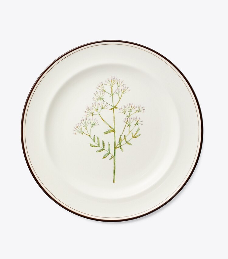 Tory Burch diseñador artículos de mesa & cristalería Platos de ensalada con flores lilas, set de 4 en White detalle