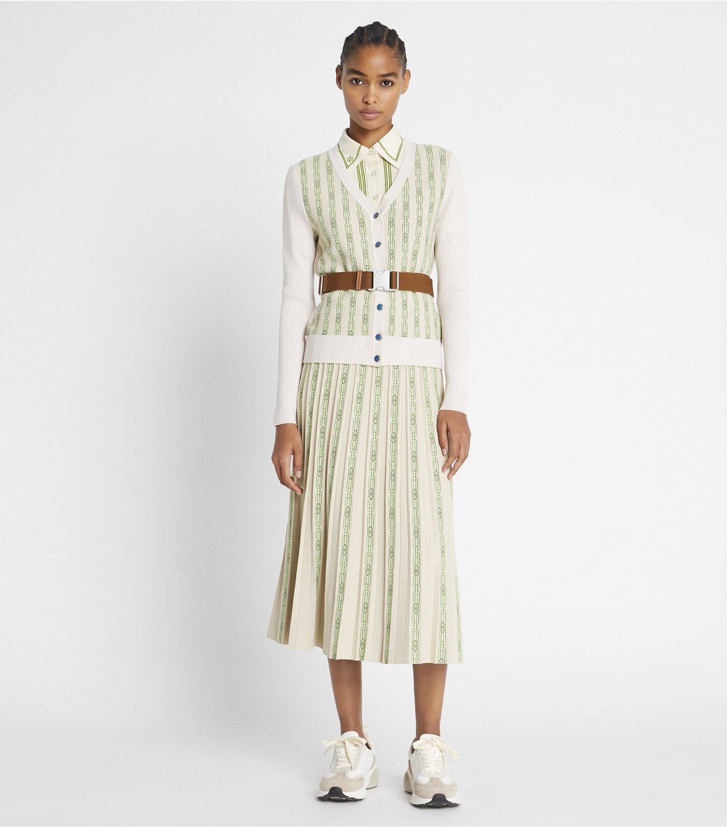Tory Sport T Monogram Tech Knit Dress | The Summit