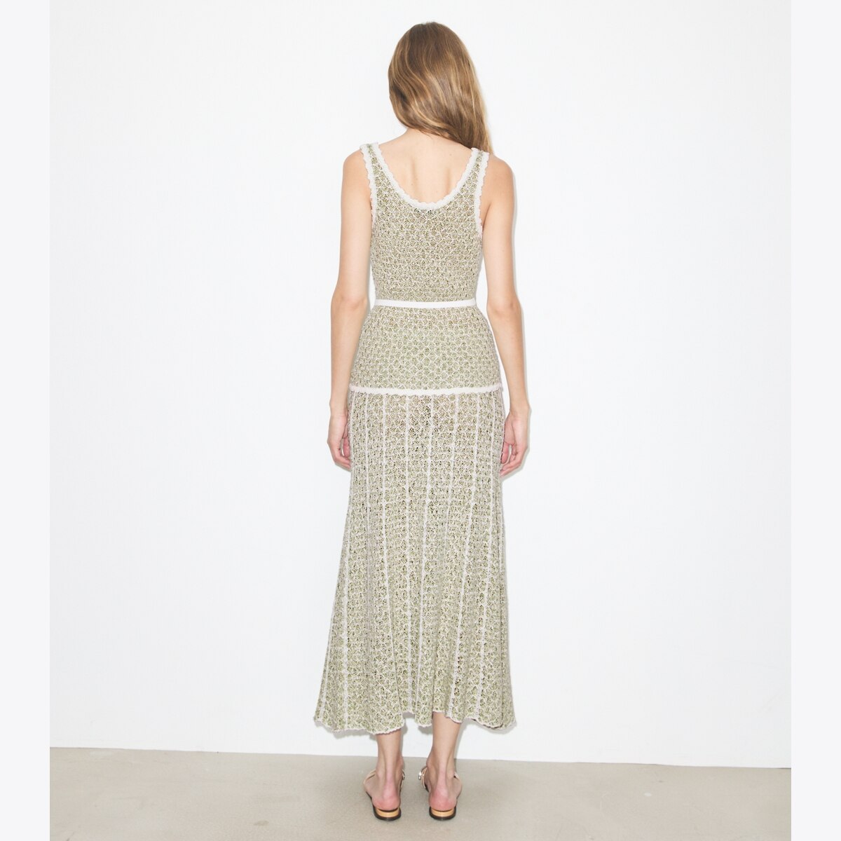 Pleated Knit Skirt: Women's Designer Bottoms | Tory Burch