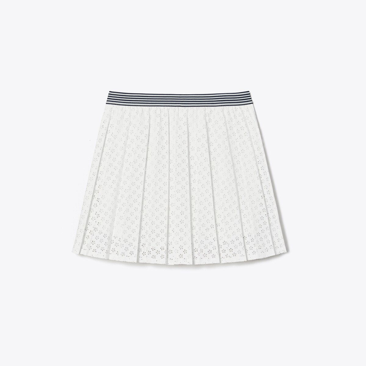 Pleated Laser-Cut Tennis Skirt: Women's Designer Bottoms | Tory Sport