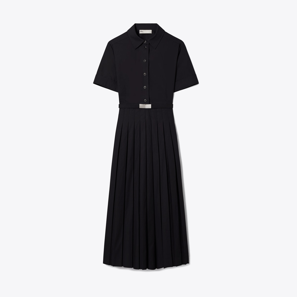 Pleated Poplin Shirtdress: Women's Designer Dresses | Tory Burch