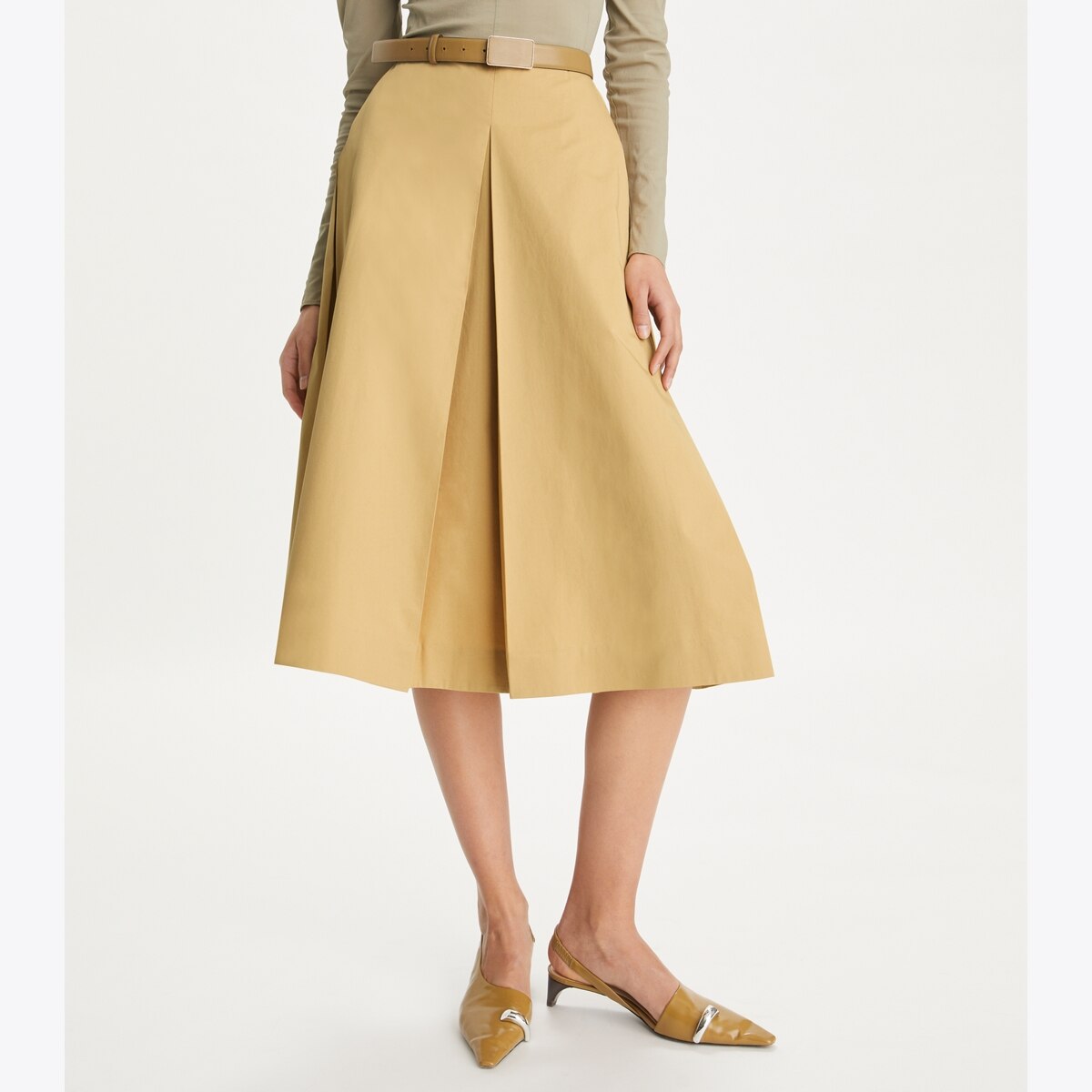 スカート TORY BURCH Women Skirts 167350253 Beige ベージュ系 イタリア Tory Burch(トリーバーチ) スカート