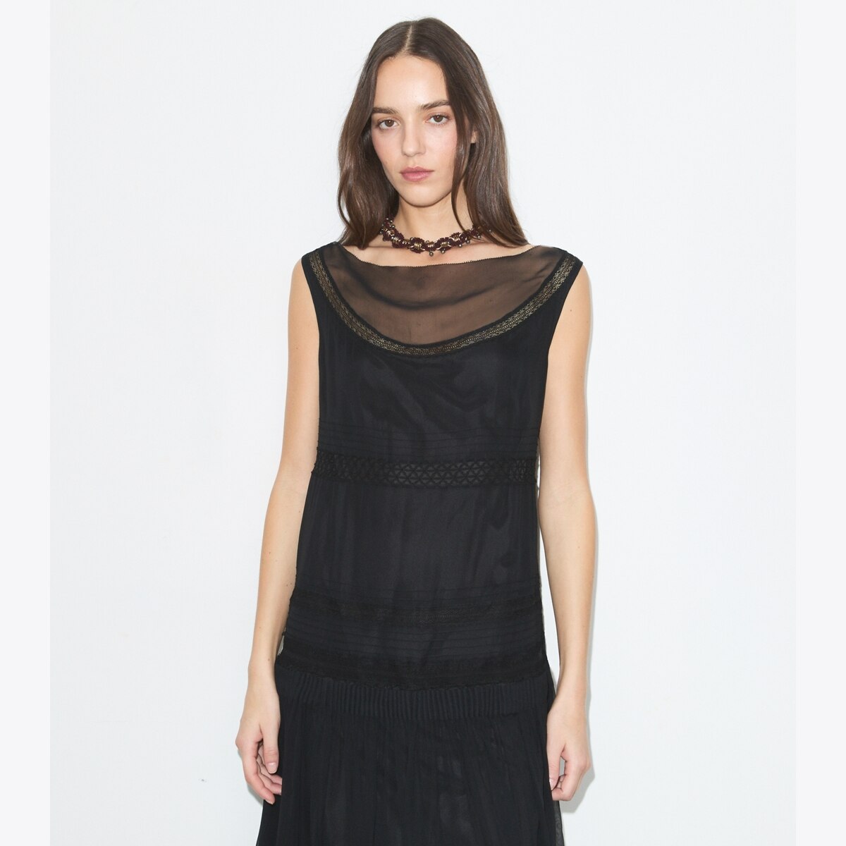 tory burch lace polo dress Tory Burch Mesh Polo Dress | Neutrals