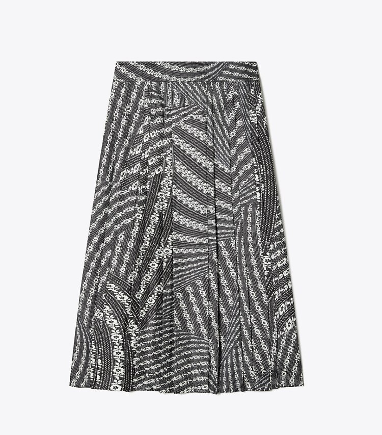 Pleated Silk Skirt: Women's Designer Bottoms | Tory Burch