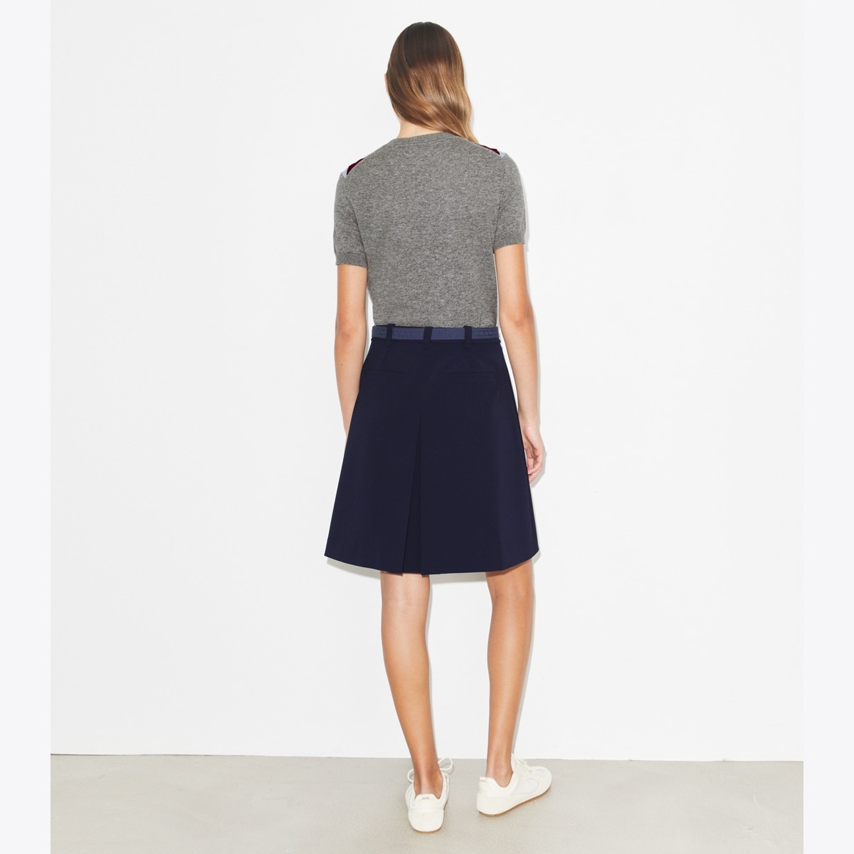 Pleated Stretch Golf Skirt: Women's Designer Bottoms | Tory Burch