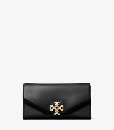 Tory Burch designer pochette Pochette a busta Charlie in Black front