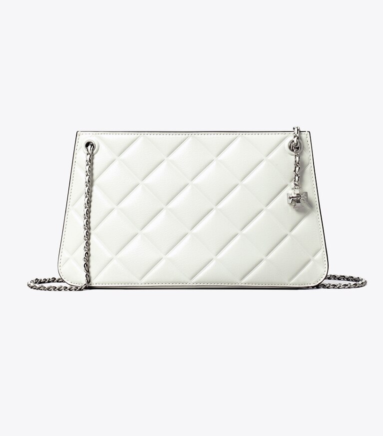 Tory Burch designer sacs porté épaule Pochette Fleming in Blanc angle