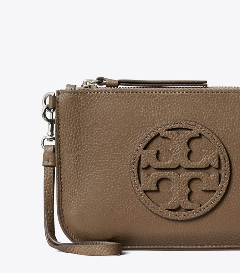 Tory Burch designer petites pochettes Pochette Miller dans Wild Mushroom détails