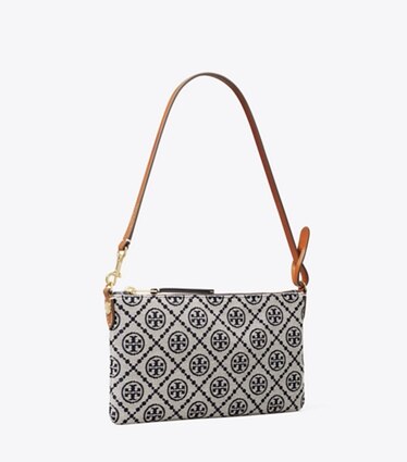 Tory Burch designer sacs porté épaule Pochette T Monogram dans Tory Navy angle