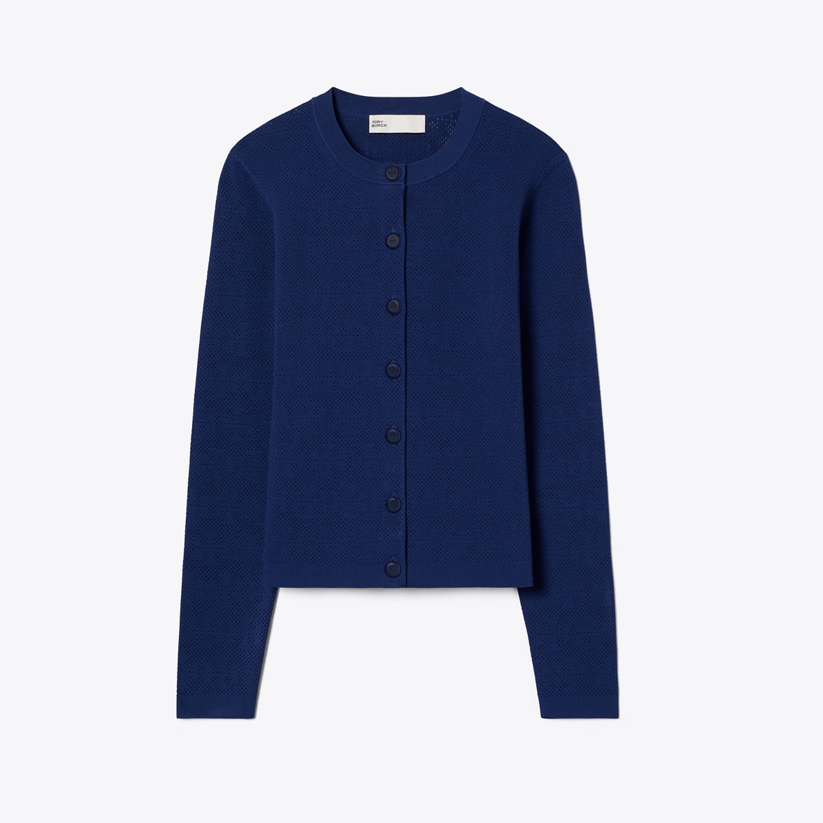 Pointelle Viscose Cardigan: Women's Designer Sweaters | Tory Burch