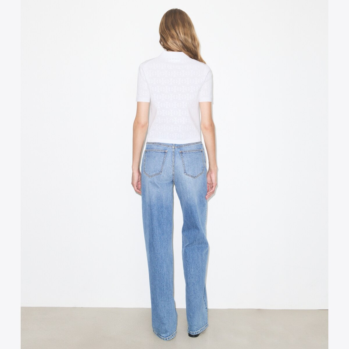 POINTELLE VISCOSE POLO - thumbnail 5