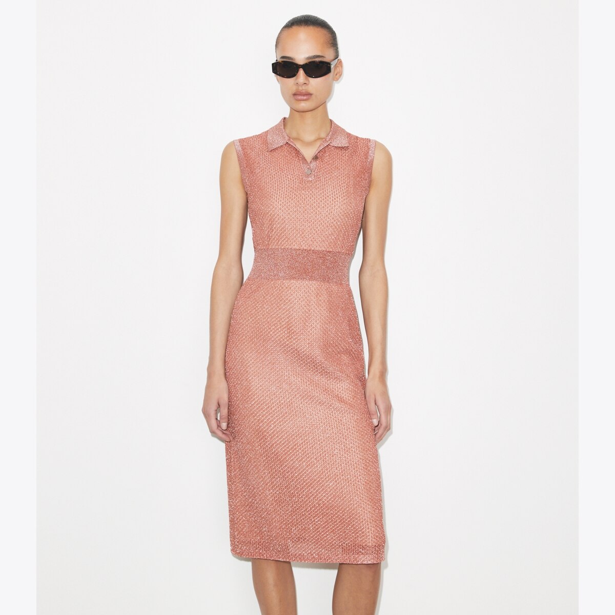 chinese dress ladies Wool Lace Polo Knit Dress main image 1