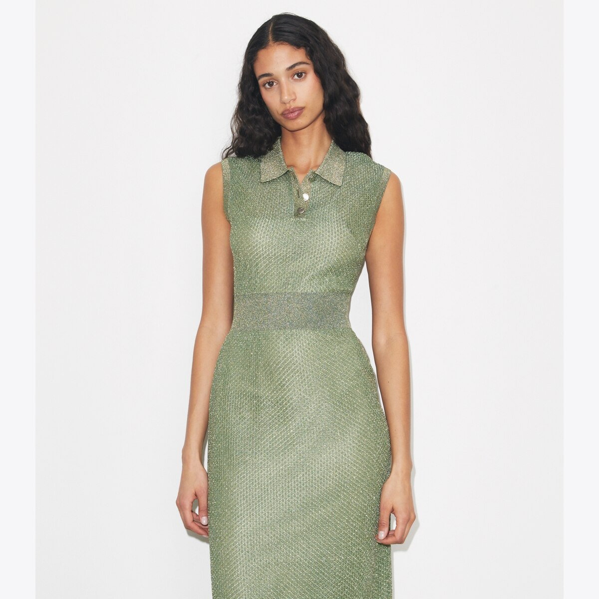 Polo Mesh Dress: Women's Designer Dresses | Tory Burch Polo Mesh Dress: Women's Designer Dresses | Tory Burch