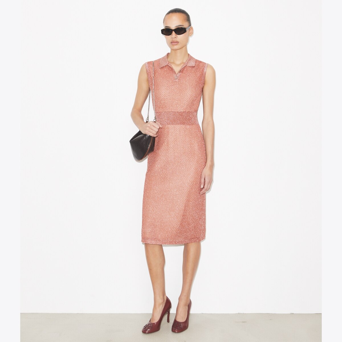 Polo Mesh Dress: Women's Designer Dresses | Tory Burch