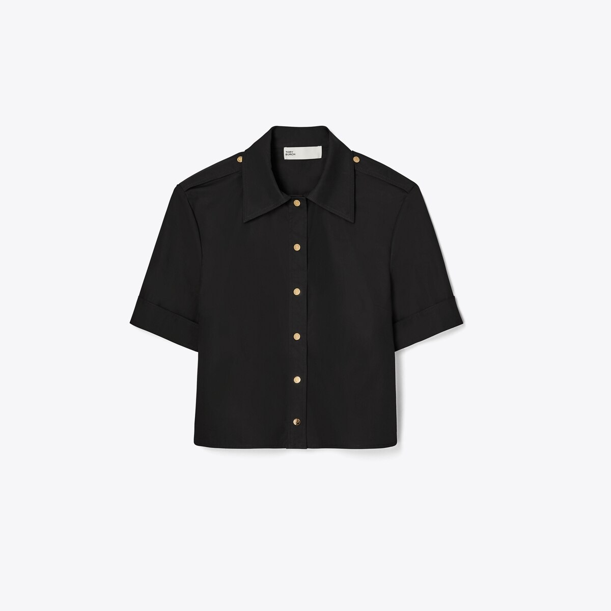 Tシャツ・カットソー Tory Burch SS23 POPLIN SHIRT (145139_100) Poplin Shirt: Women's Designer Tops | Tory Burch