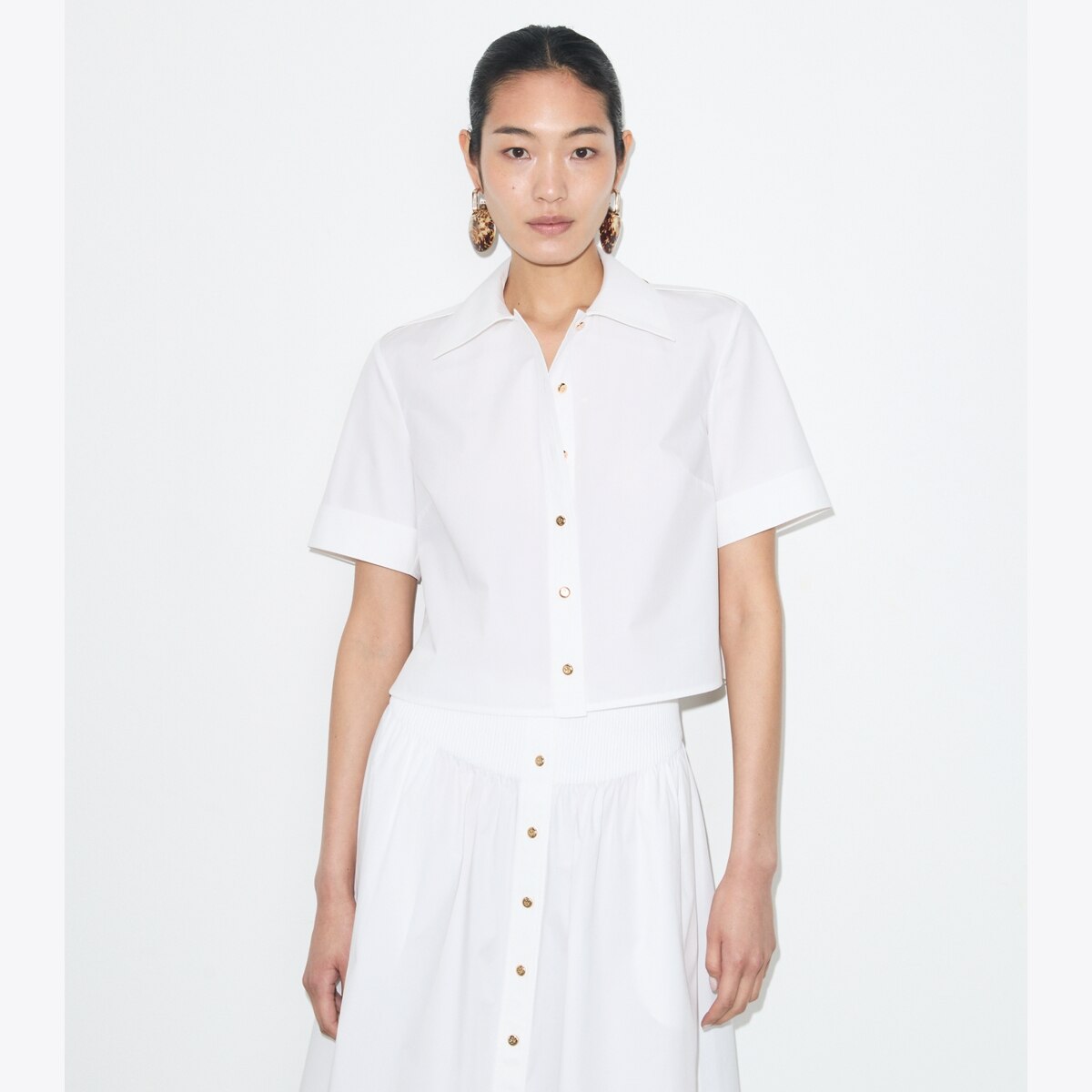 POPLIN CAMP SHIRT - thumbnail 2