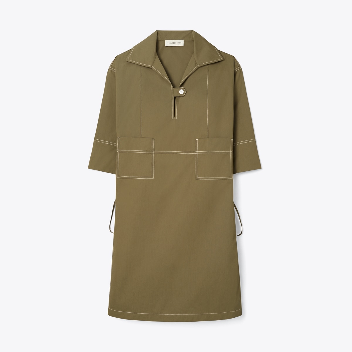 Poplin Shirtdress Women's Designer Dresses Tory Burch