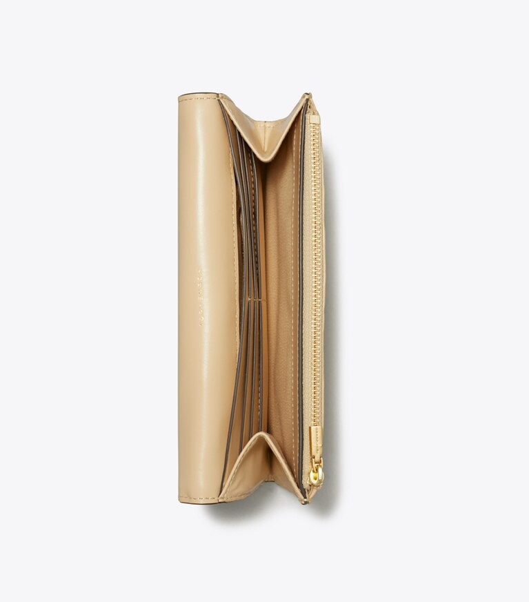 Tory Burch designer portafogli Portafoglio Kira con trapuntatura a diamante e pattina in Vanilla Soft Serve additional