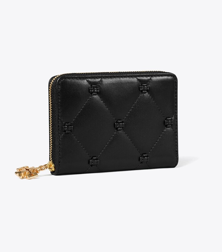 Tory Burch designer portafogli Portafoglio piccolo Bunny Knot in Black angle