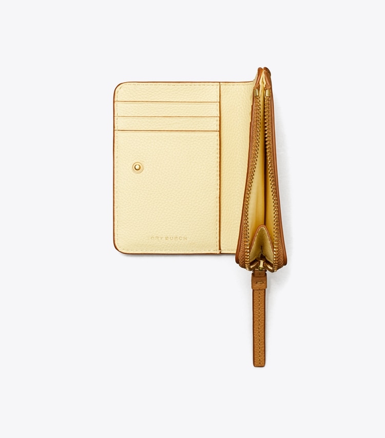 Tory Burch designer portefeuilles Portefeuille à deux volets McGraw dans Tiramisu supplémentaire