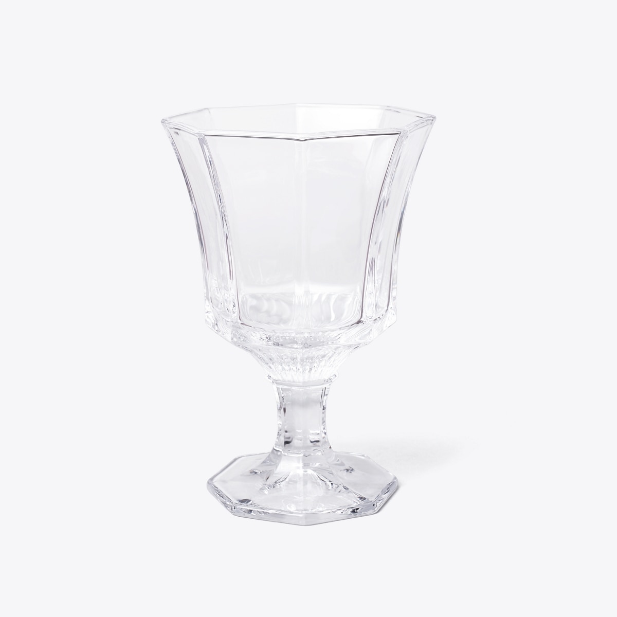 Pressed-Glass Water Glass, Set of 4: Women's Designer Tabletop
