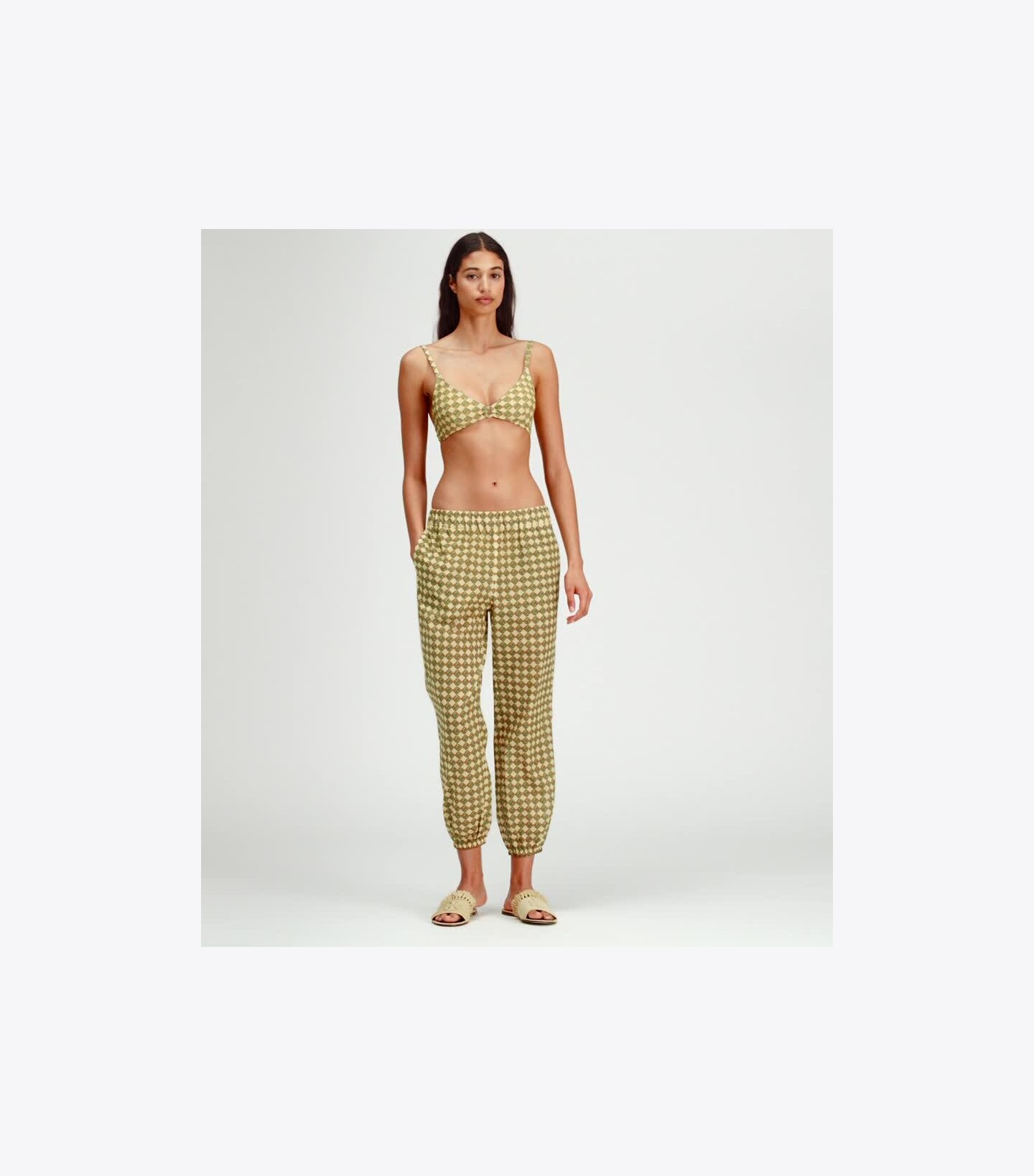 Printed Beach Pant