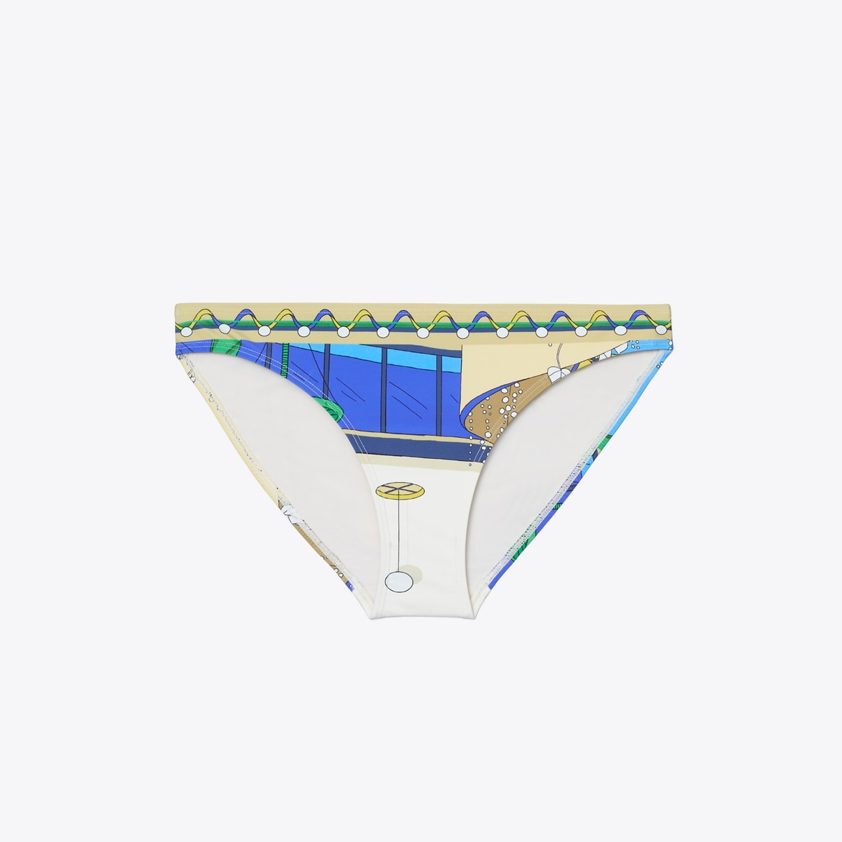 PRINTED BIKINI BOTTOM