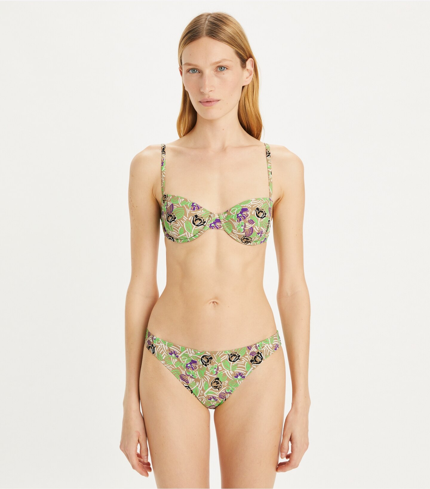 Printed Bikini Bottom