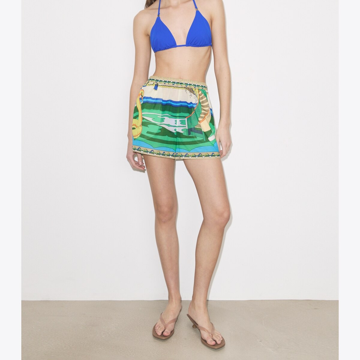 PRINTED CAMP SHORTS - thumbnail 5