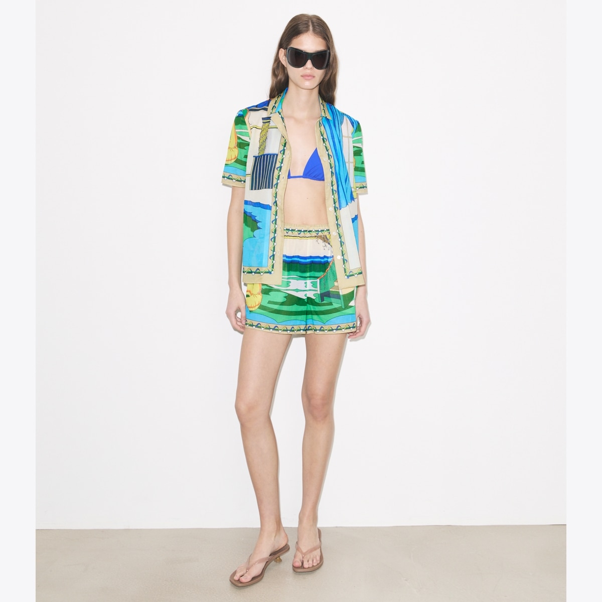 PRINTED CAMP SHORTS - thumbnail 2