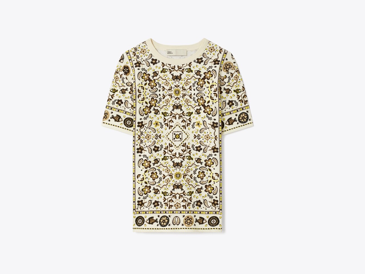 Printed Cotton Jersey T-Shirt: Women's Designer Tops | Tory Burch