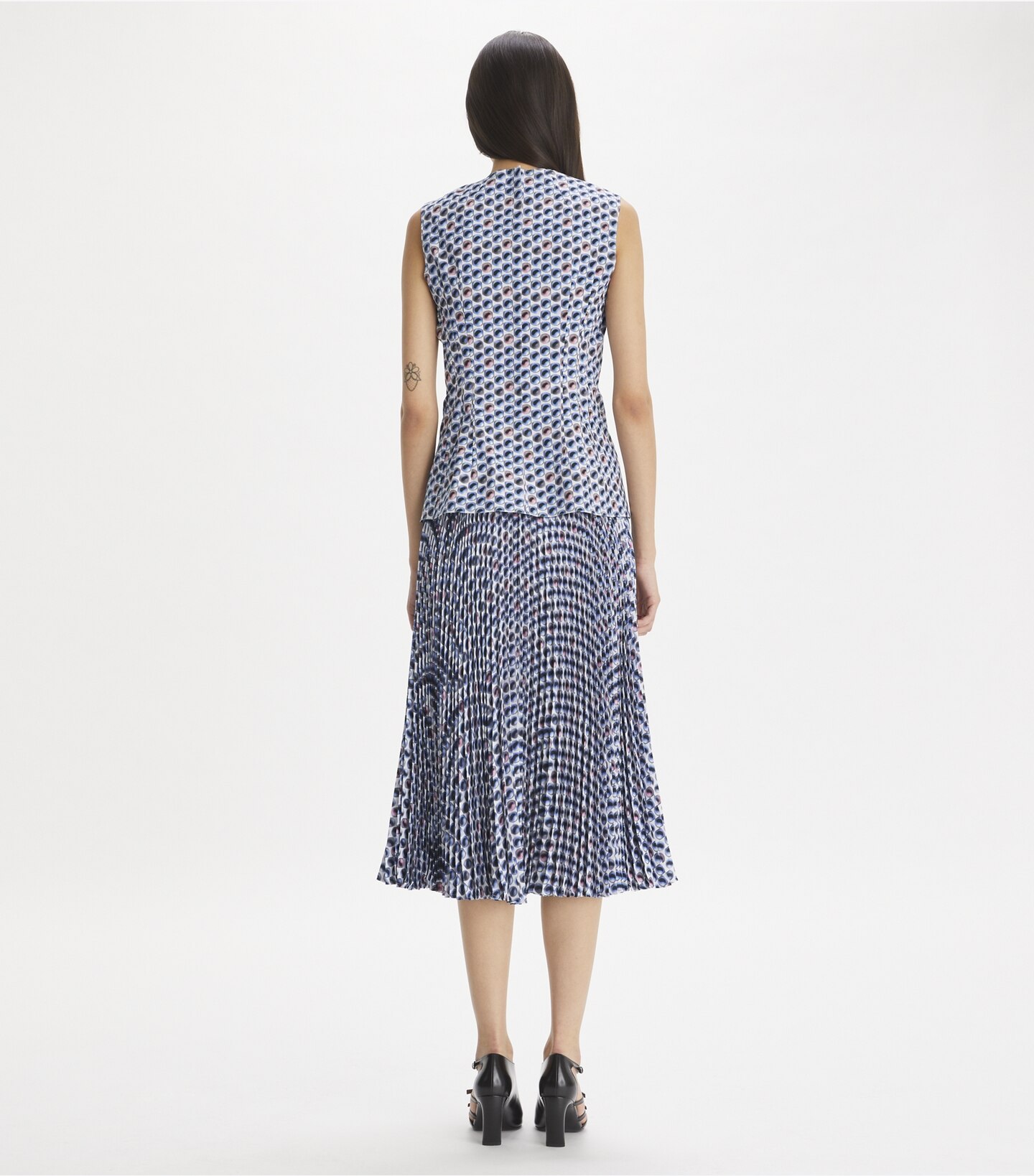 Printed Cotton Poplin Top