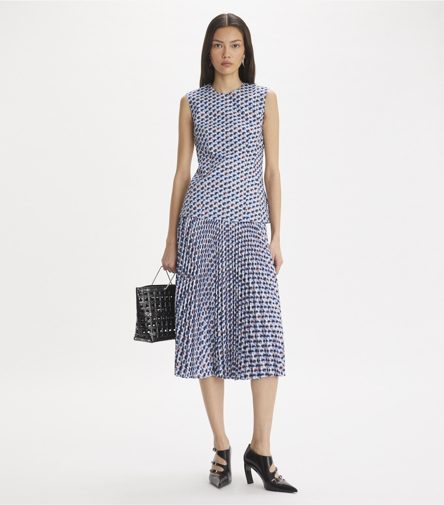 Printed Cotton Poplin Top