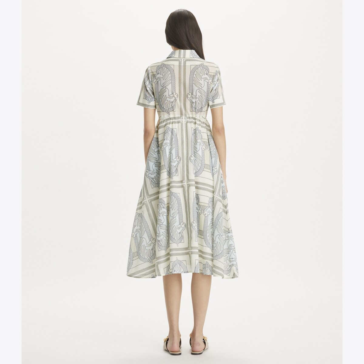 【送料 関税込】Tory Burch Printed silk and cotton minidress Tory Burch Printed silk minidress Tory Burch