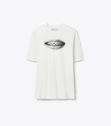 Lucky Duck Cotton T-shirt: Women's Designer Tops | Tory Burch