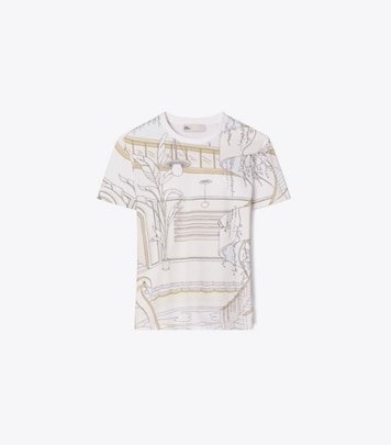 プリント シルク シャツドレス: レディース ワンピース | Tory Burch JP