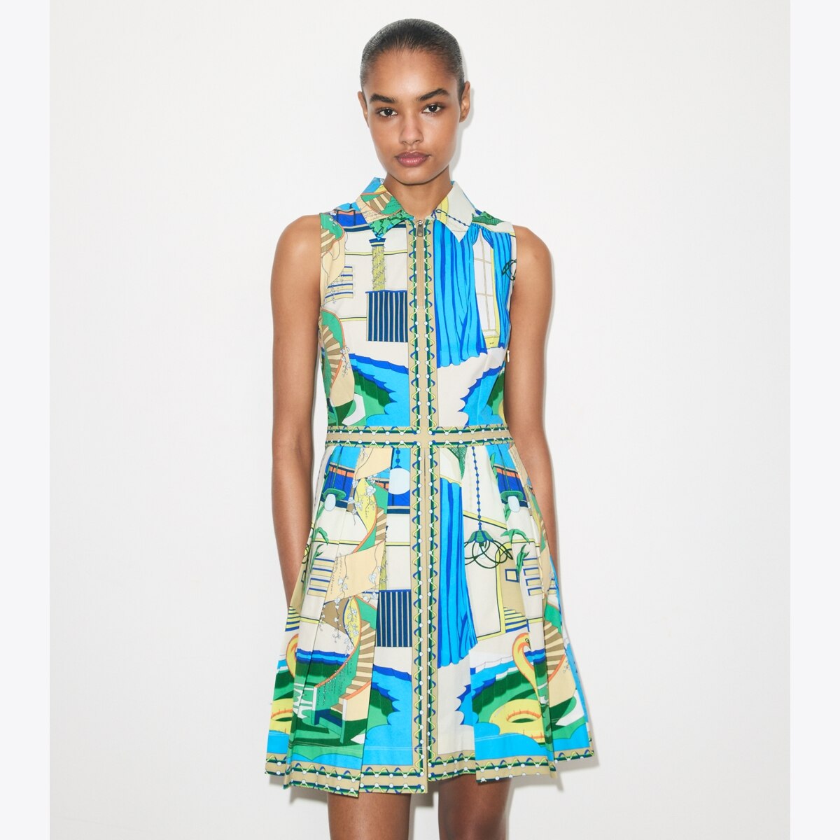 Printed Golf Dress: Women's Designer Dresses | Tory Burch
