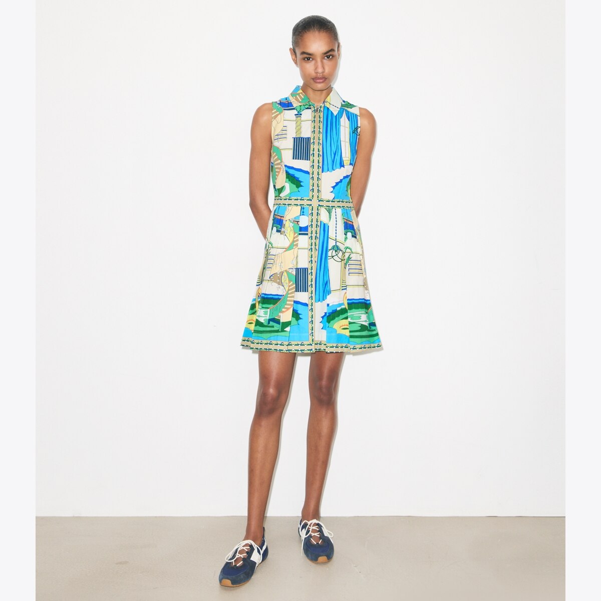 Printed Golf Dress: Women's Designer Dresses | Tory Burch